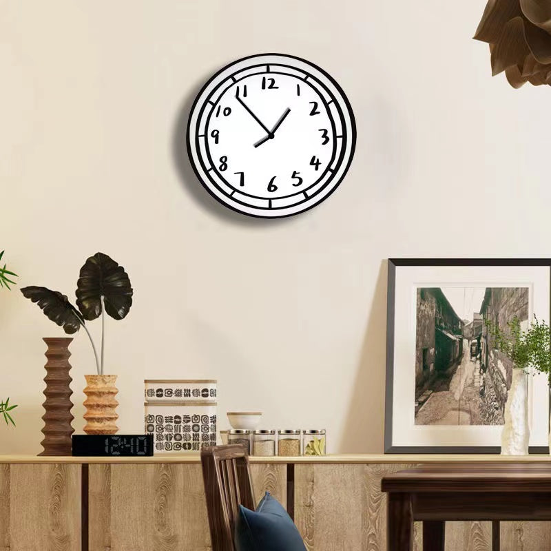 Kreativ Vægur Tegneserie Design