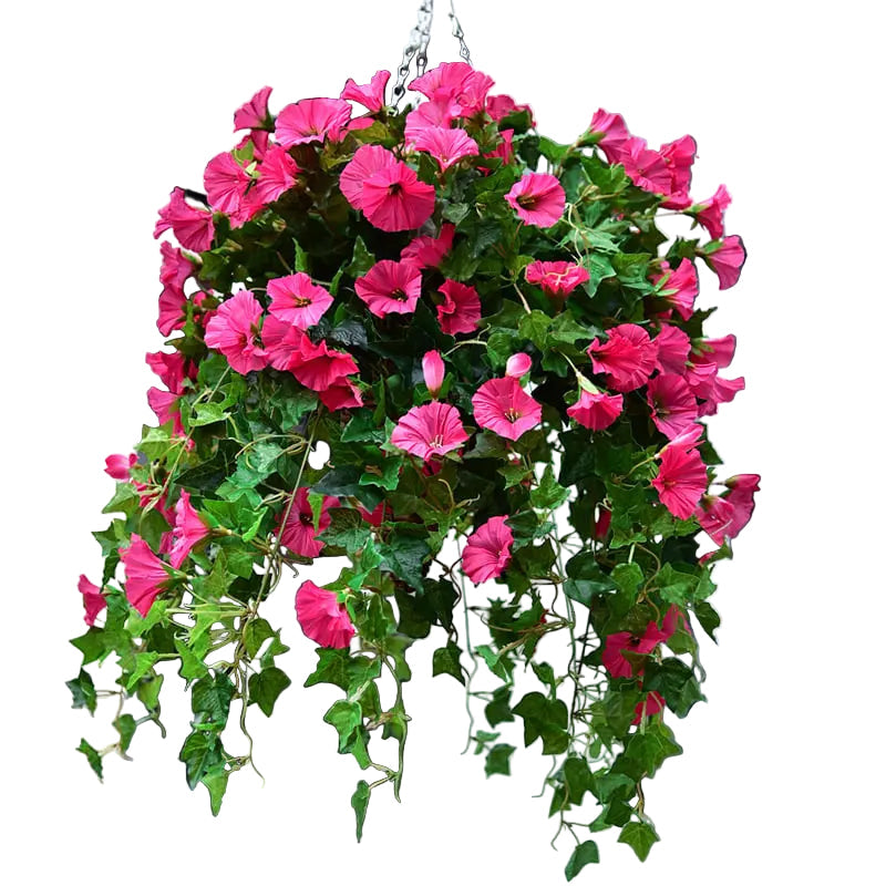 Kunstig Morgenherlighed Blomster til Indendørs og Udendørs Dekoration