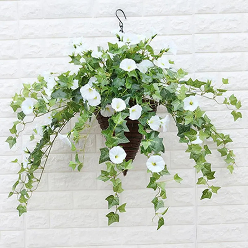 Kunstig Morgenherlighed Blomster til Indendørs og Udendørs Dekoration