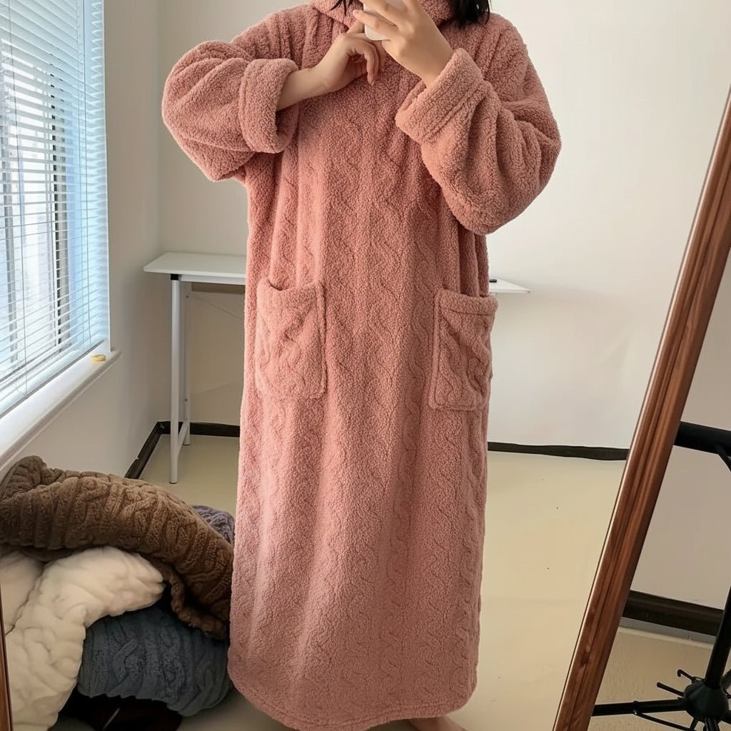 Kvindernes Klassiske Natkjole Flanell