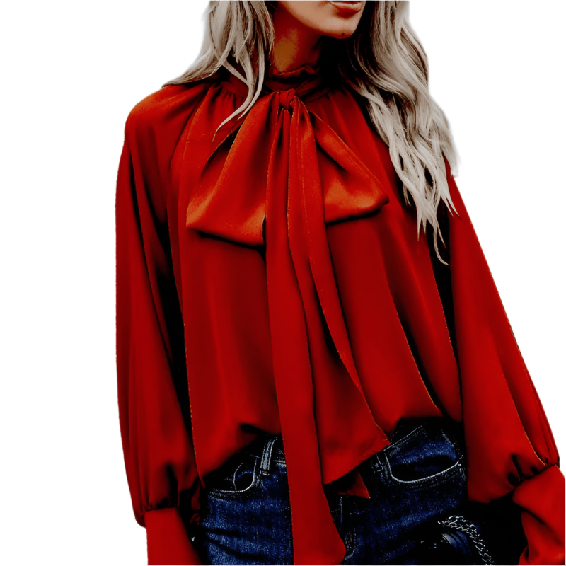 Kvinders Bluse Casual Elegant Polyester