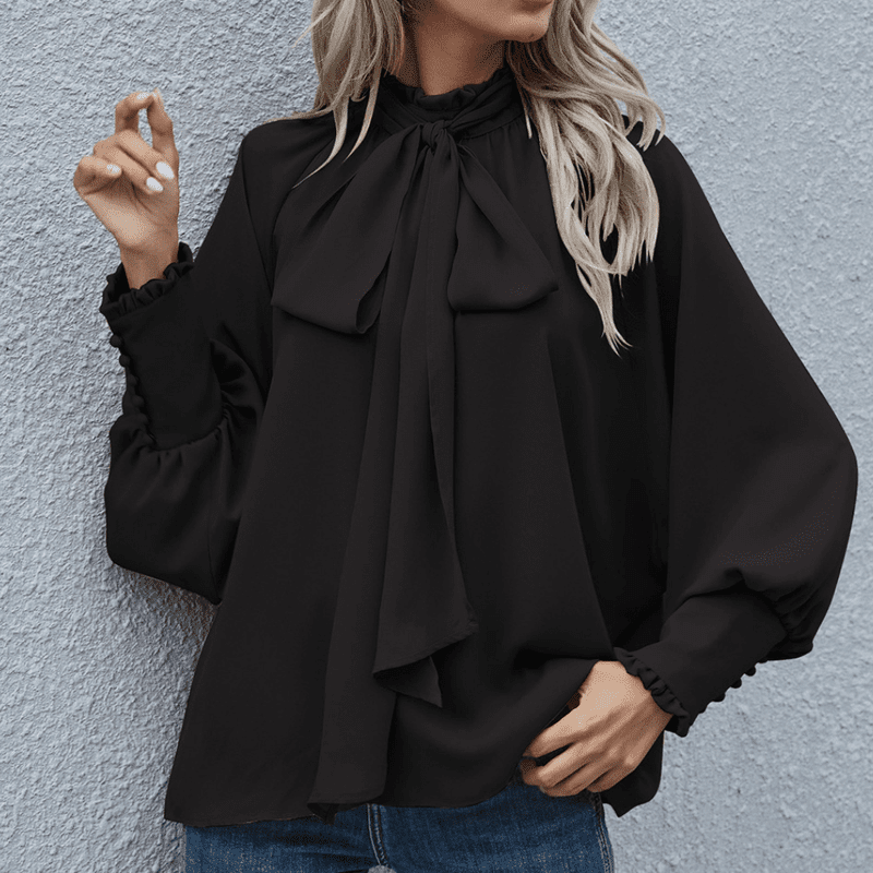Kvinders Bluse Casual Elegant Polyester
