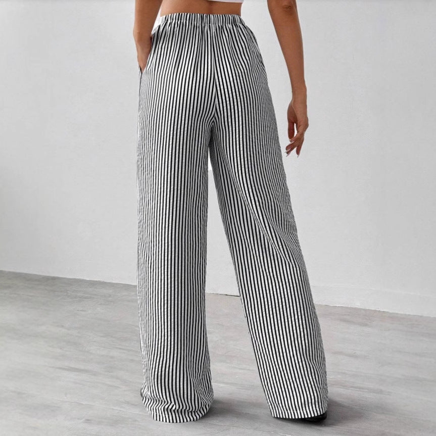 Kvinders Bukser Lige Ben Casual Stil