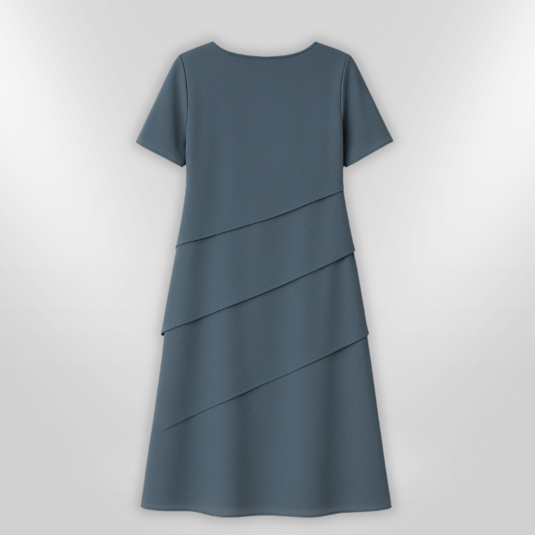 Kvinders Elegant Kjole i Chiffon