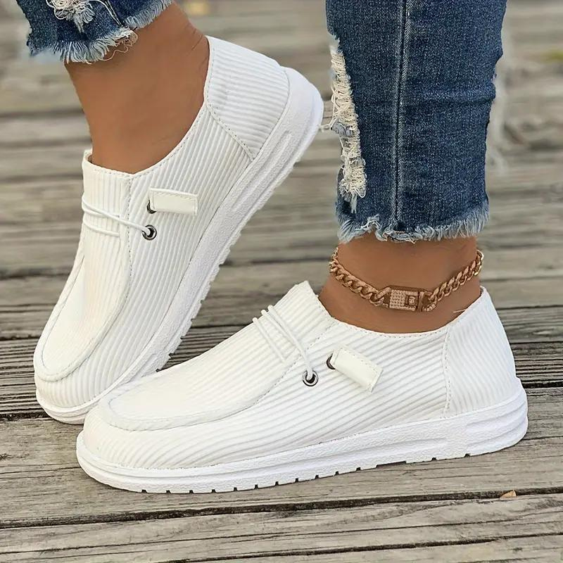 Kvinders Fritidssko Slip-on Design Komfortabel
