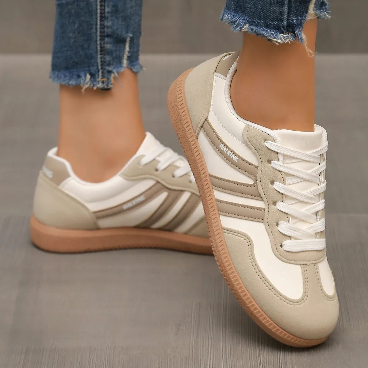 Kvinders Gå Sneakers Letvægts Støtte