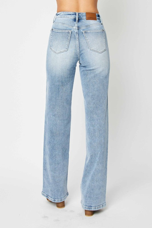 Kvinders Høj Talje Retro Jeans Medium Denim