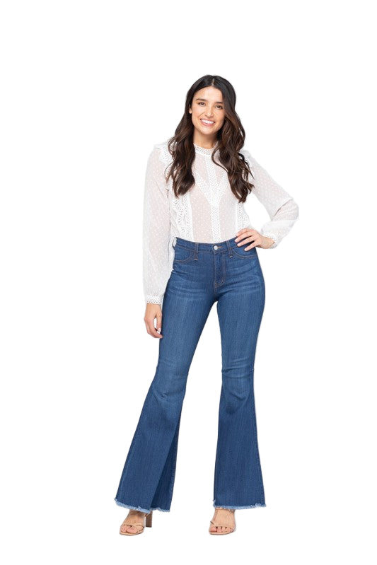 Kvinders Høj Talje Super Flare Jeans