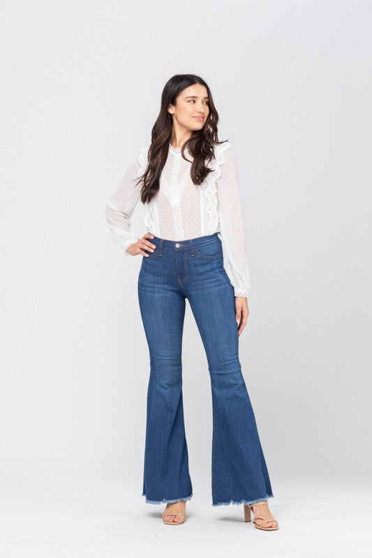 Kvinders Høj Talje Super Flare Jeans