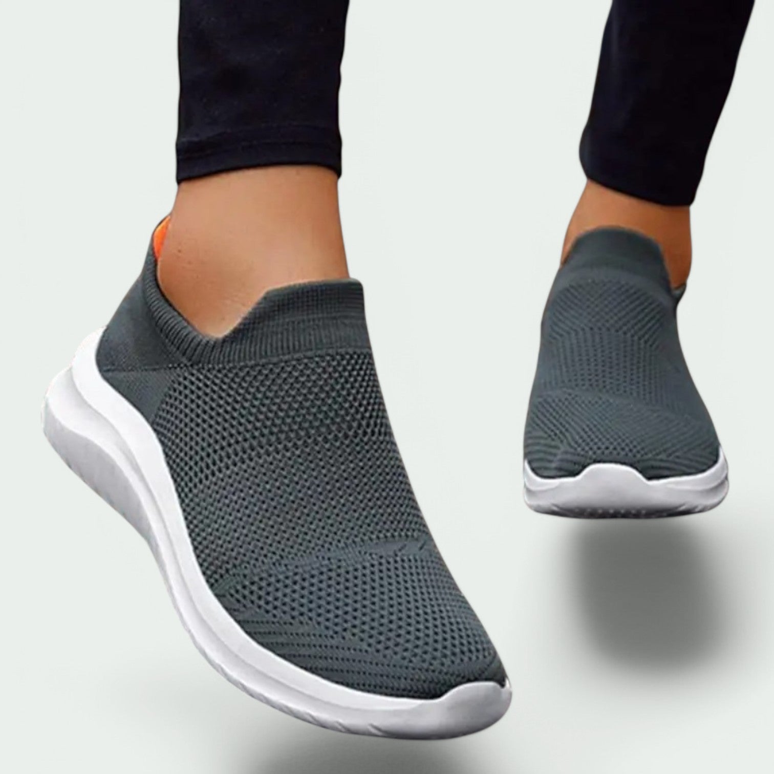 Kvinders Komfortable Lædersko med Ergonomisk Design