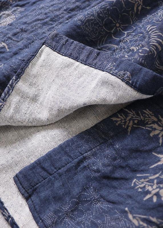 Kvinders Langærmet Kjole med Lommer og Patchwork Design