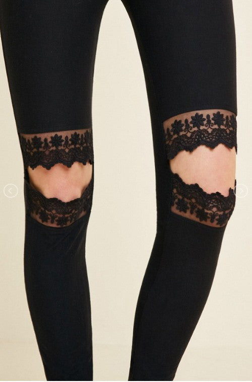 Kvinders Leggings Spidsudskæring Blødt Strækbart Stof