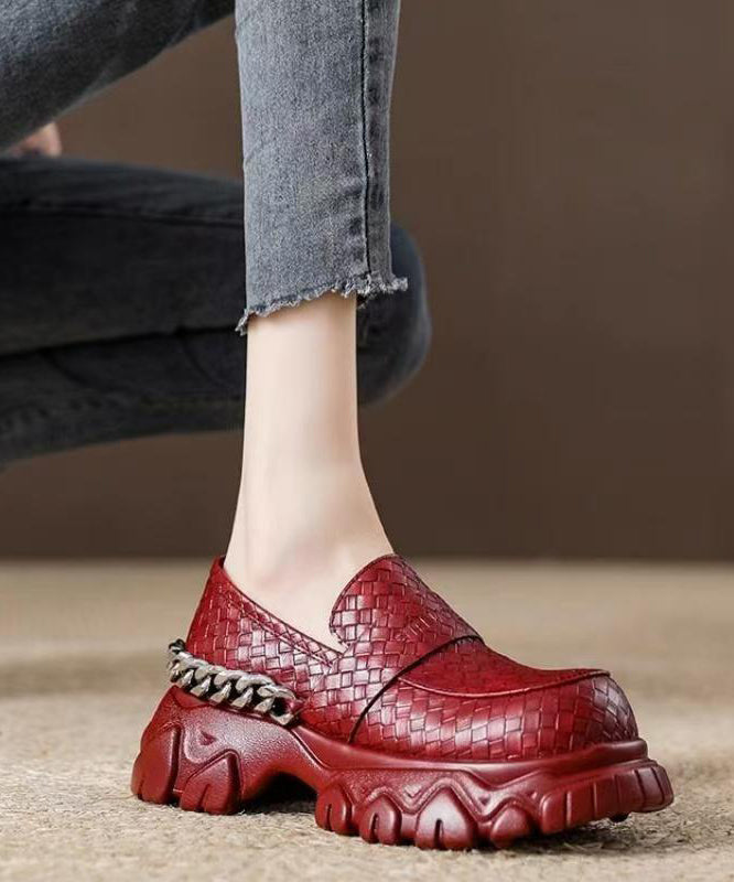Kvinders Loafers med Splejsningsplatform
