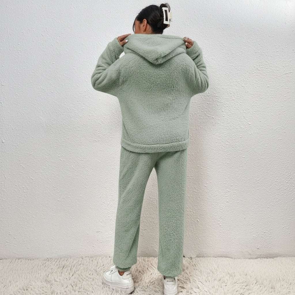 Kvinders Loungewear Sæt med Hætte