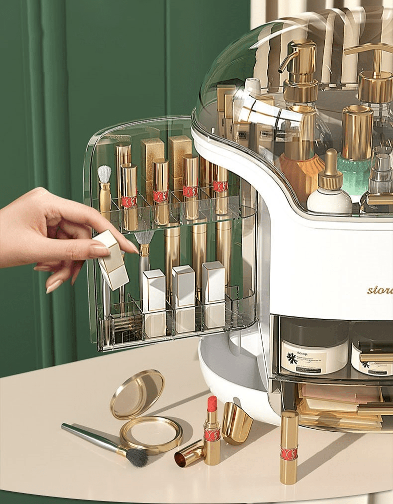 Kvinders Makeup Organizer Med Pladsbesparende Design