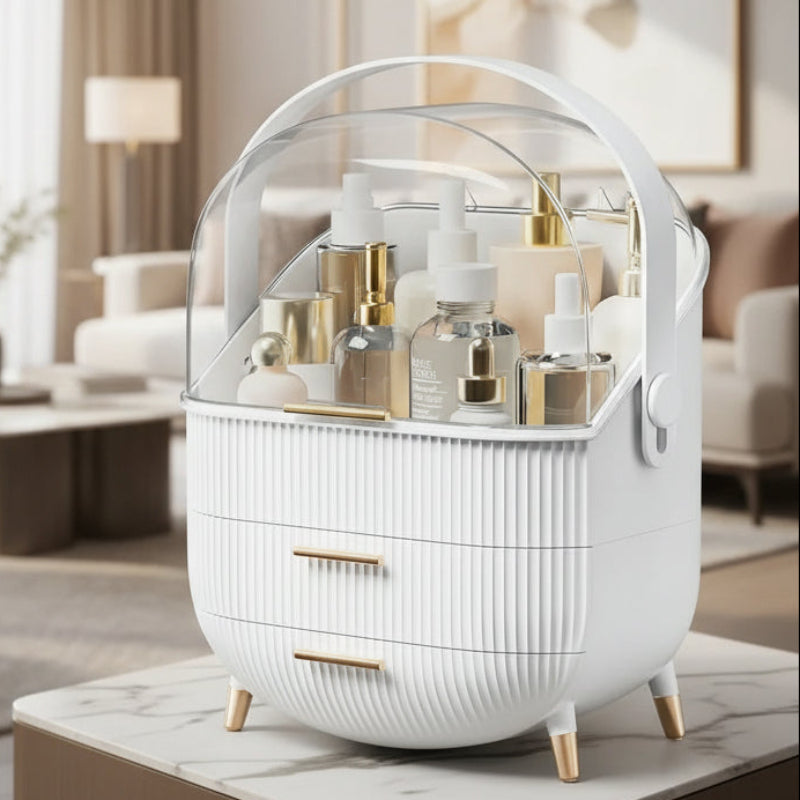 Kvinders Makeup Organizer Med Pladsbesparende Design