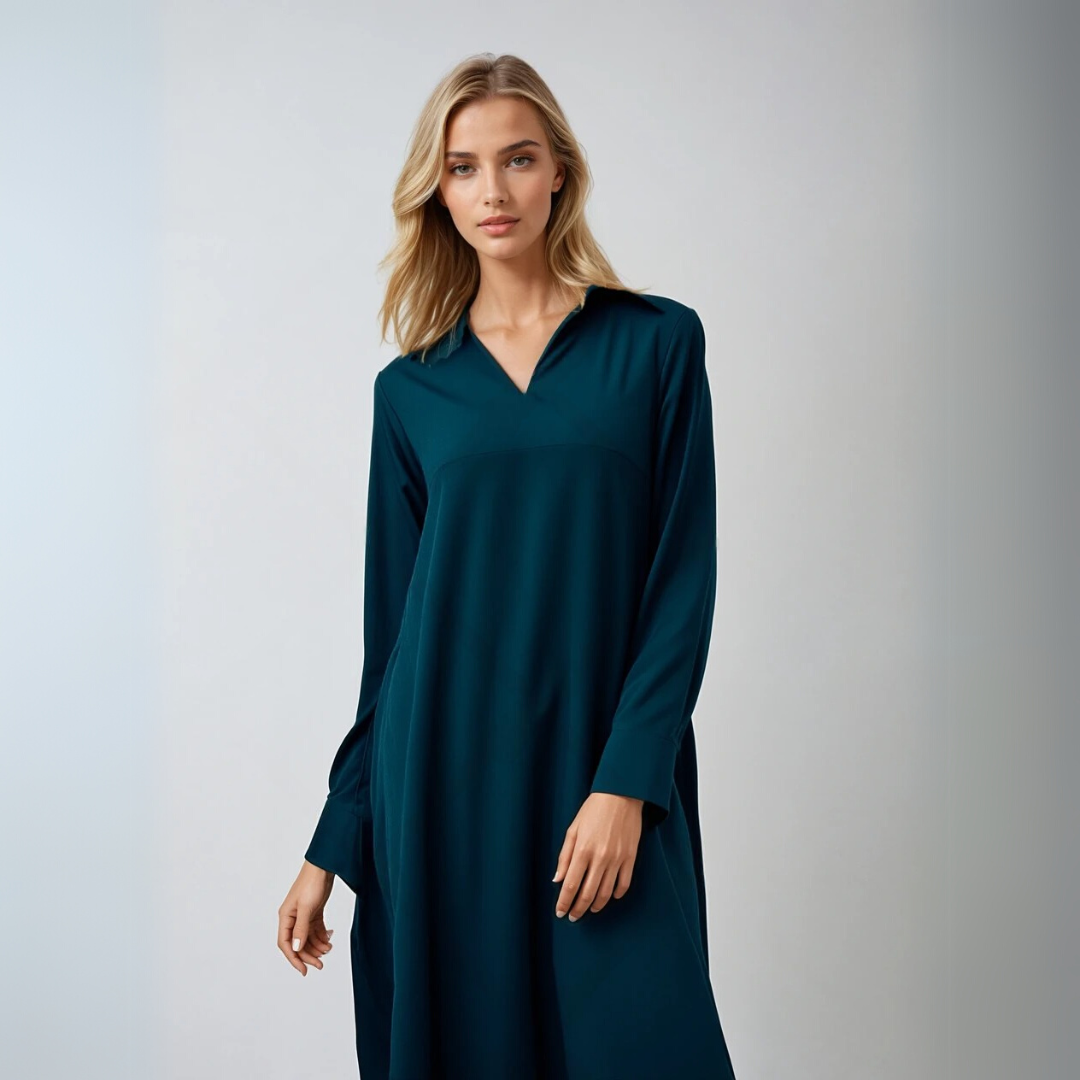 Kvinders Maxi Kjole Elegant Lang Kjole