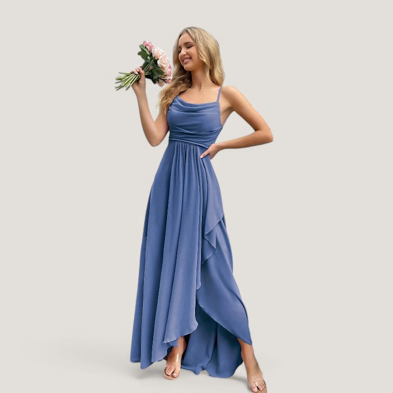 Kvinders Maxikjole Flatterende Chiffon