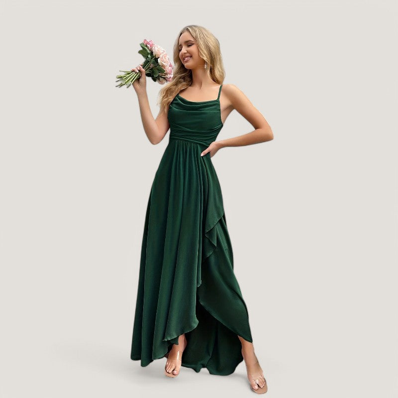 Kvinders Maxikjole Flatterende Chiffon