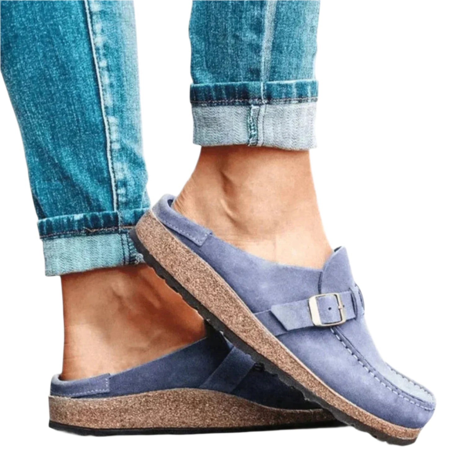 Kvinders Mules Retro Komfortable Suede