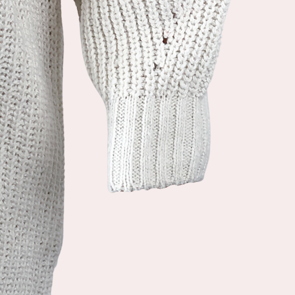 Kvinders Overdimensioneret Strikket Sweater