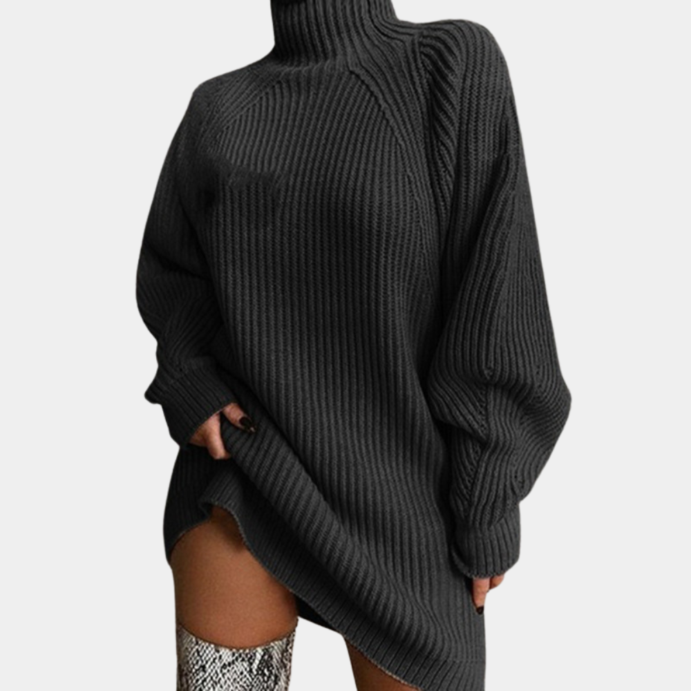 Kvinders Overdimensioneret Strikket Sweater