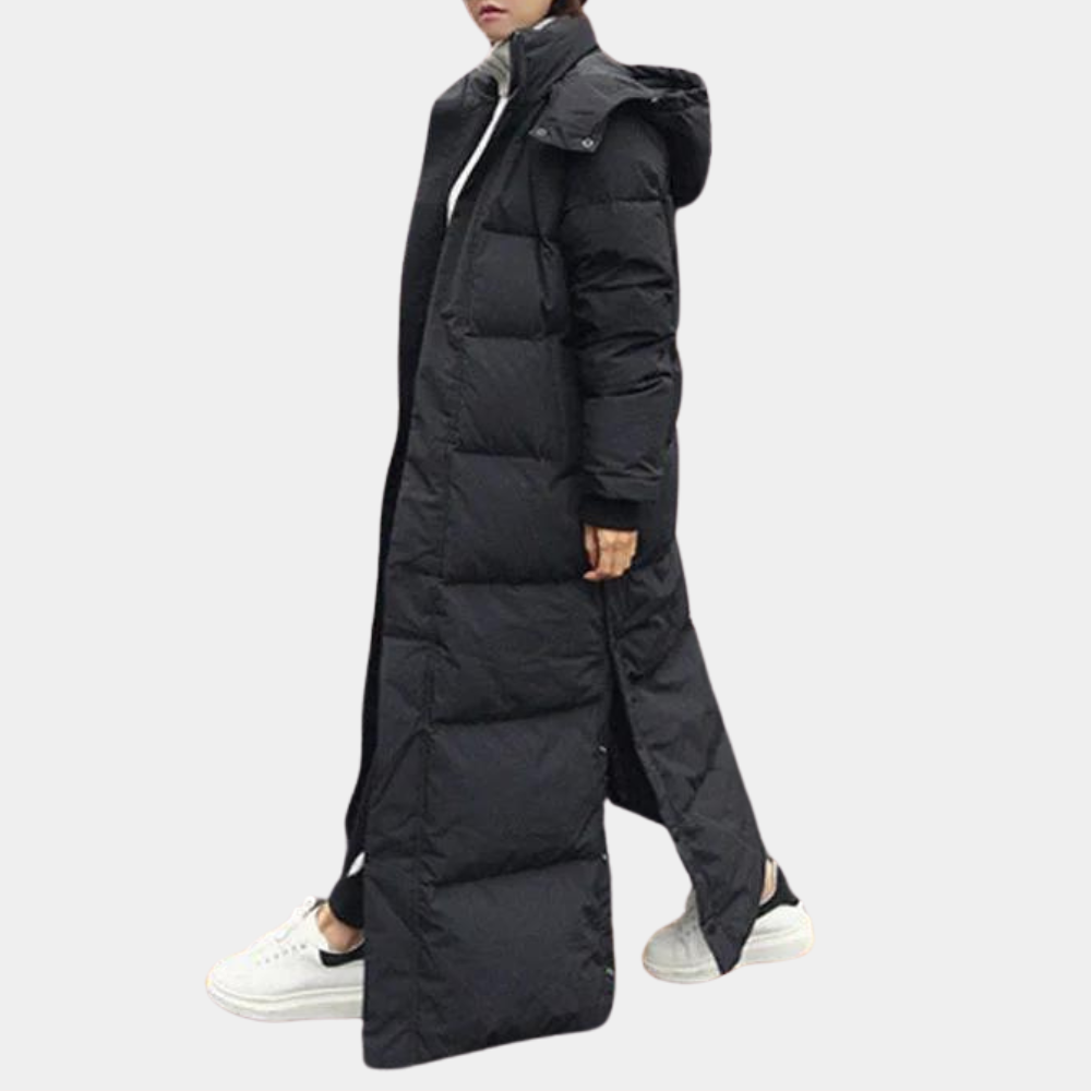 Kvinders Overdimensioneret Vinterfrakke Trendy