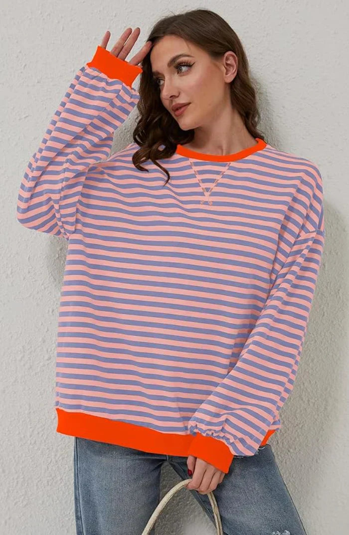 Kvinders Oversize Sweater Moderne Stil