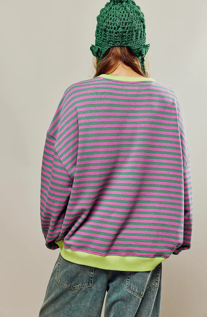Kvinders Oversize Sweater Moderne Stil