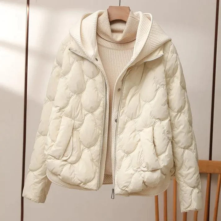 Kvinders Pufferjakke – Quilted Oversized Fit