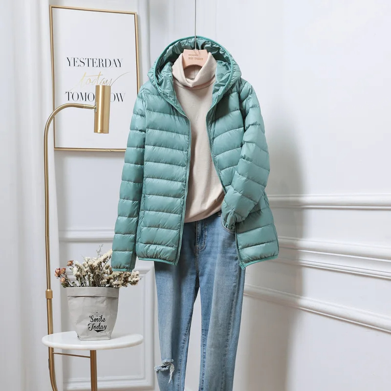 Kvinders Pufferjakke – Regular Fit – Ultralight Quilted