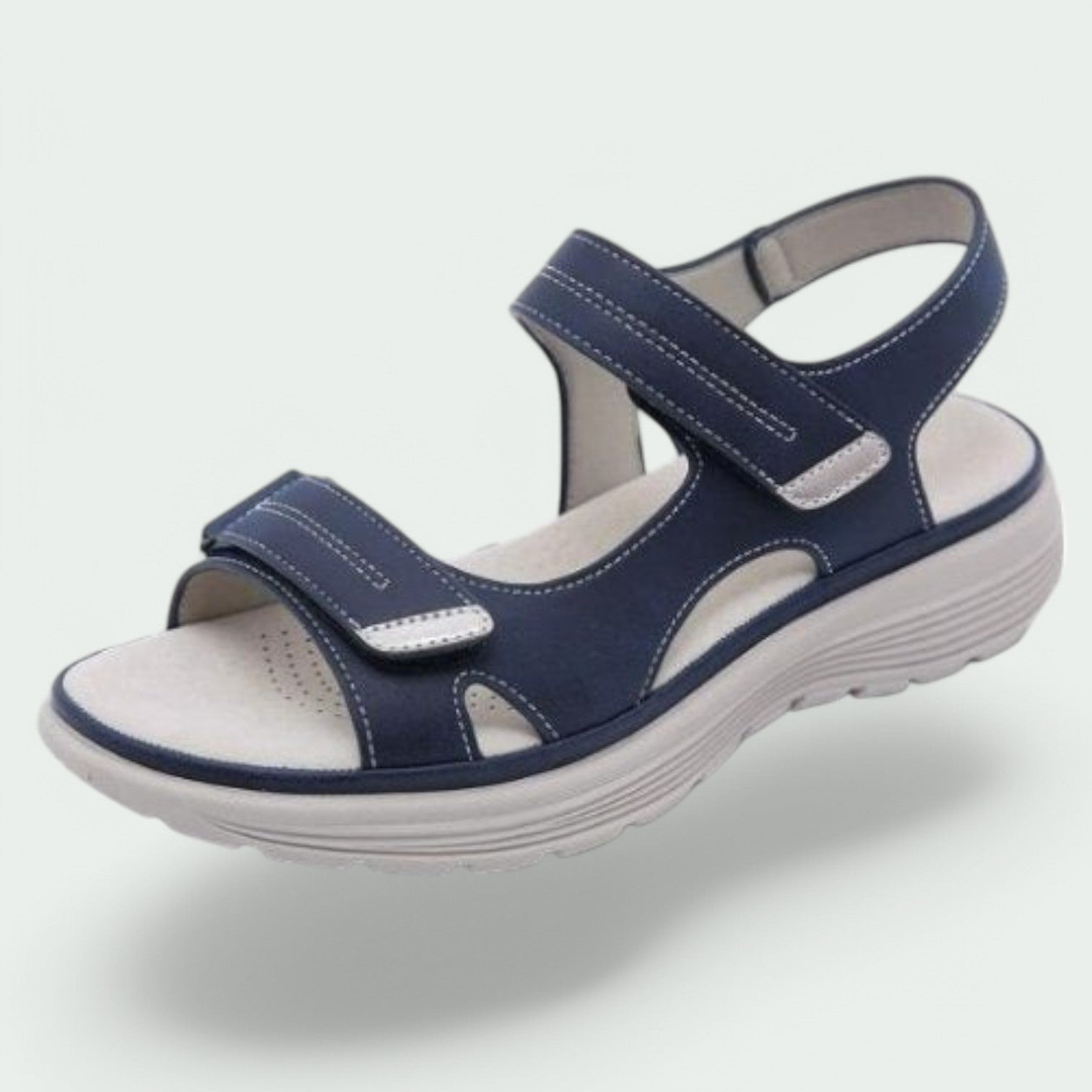 Kvinders Sandaler Justerbar Velcro Åndbart Gummi