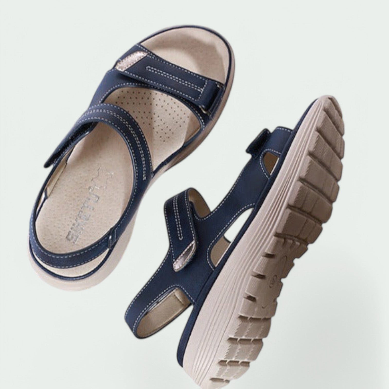 Kvinders Sandaler Sporty Tekstil Polyurethan med Støtte og Amortisering