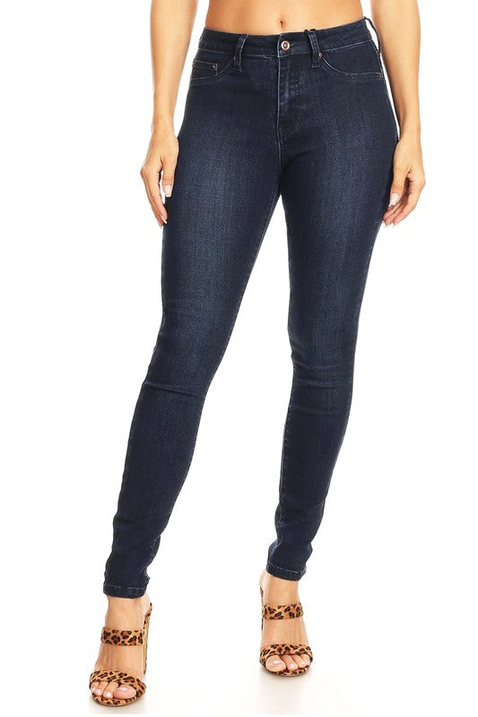 Kvinders Skinny Jeans Høj Talje Denim