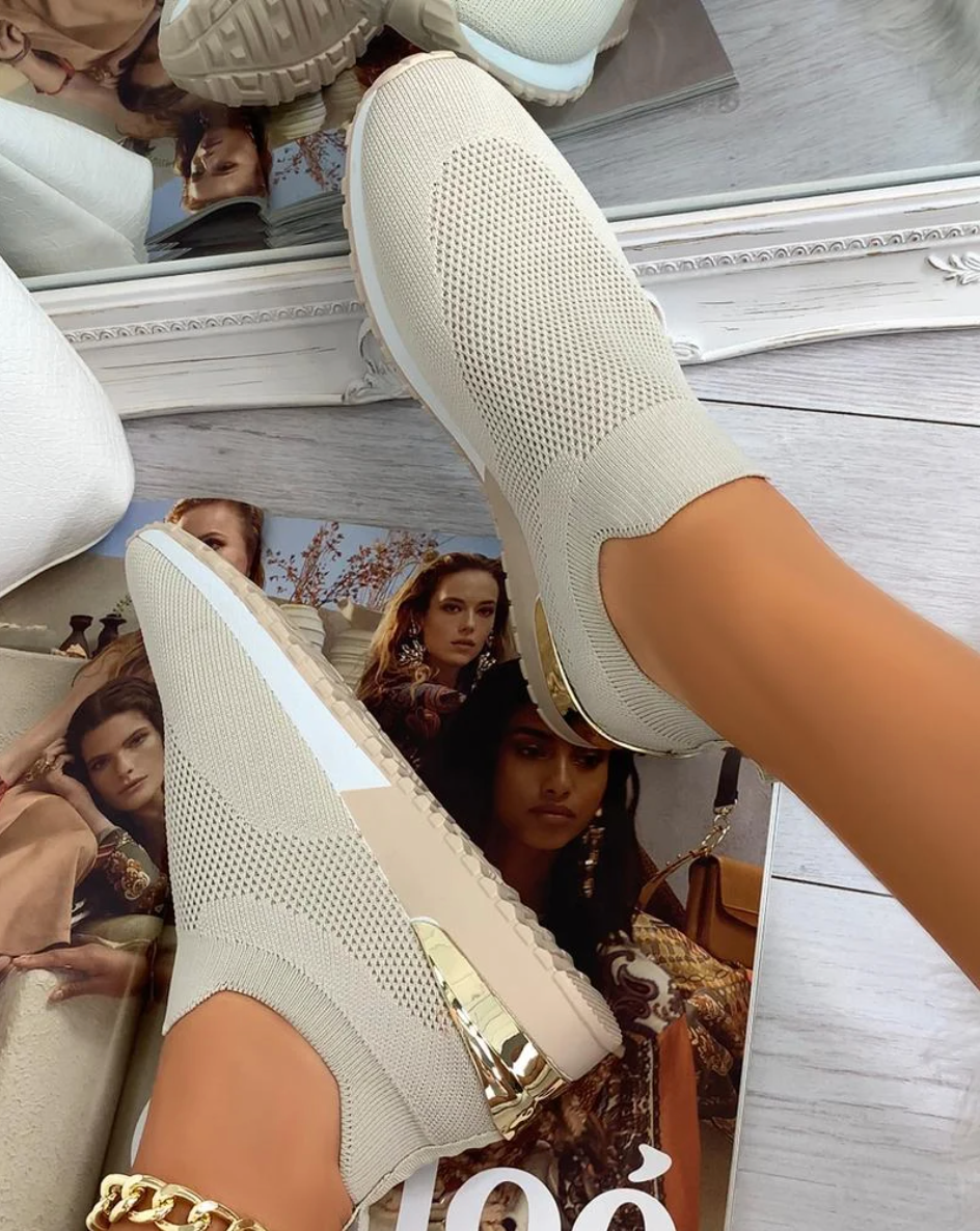 Kvinders Slip-On Sneakers Moderne Design