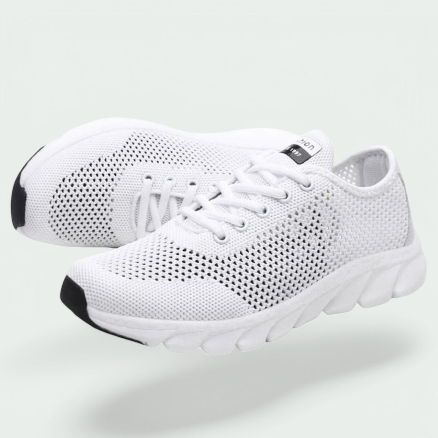 Kvinders Sneakers Åndbart Design Gummisål