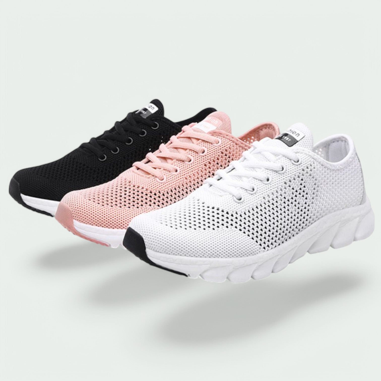 Kvinders Sneakers Åndbart Design Gummisål