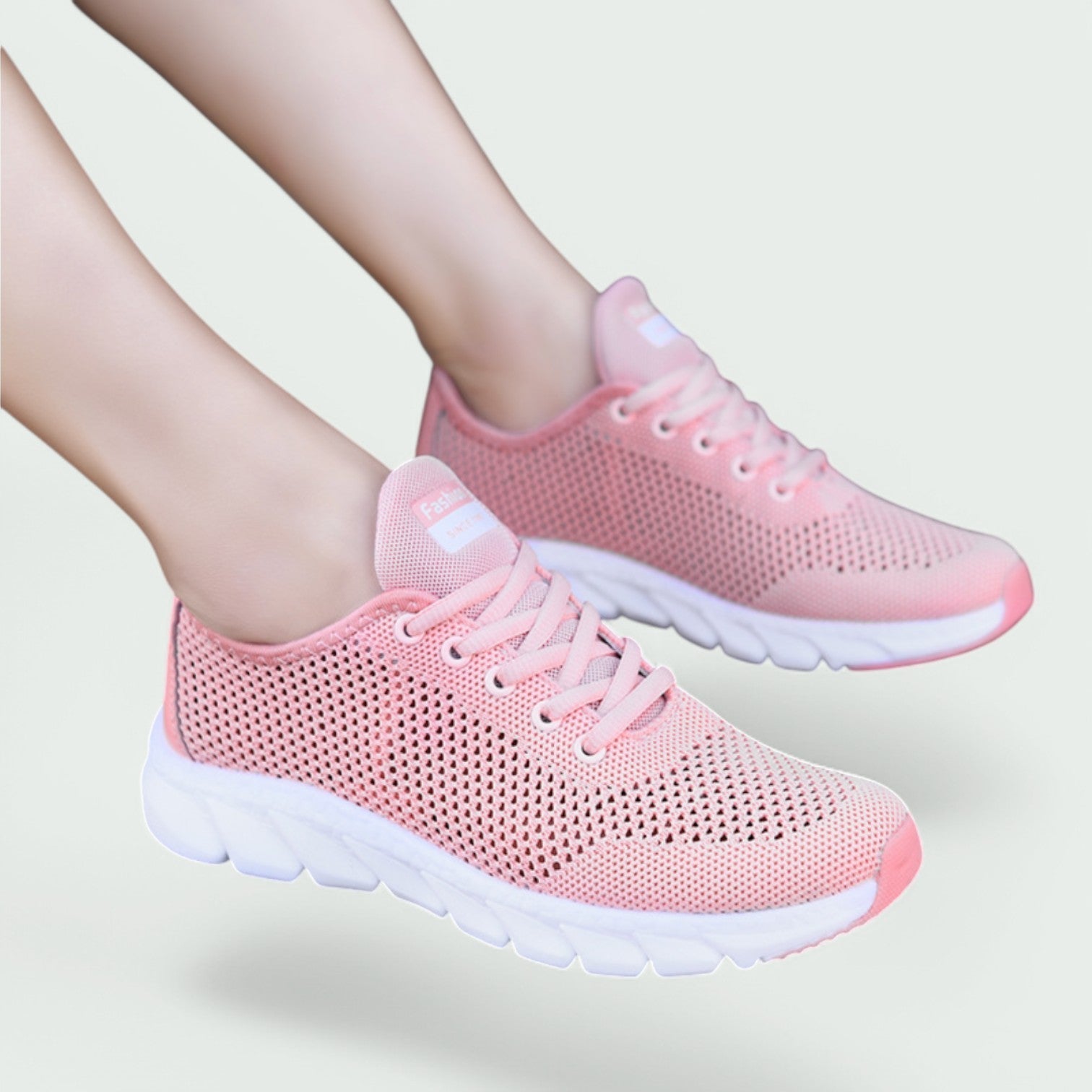 Kvinders Sneakers Åndbart Design Gummisål