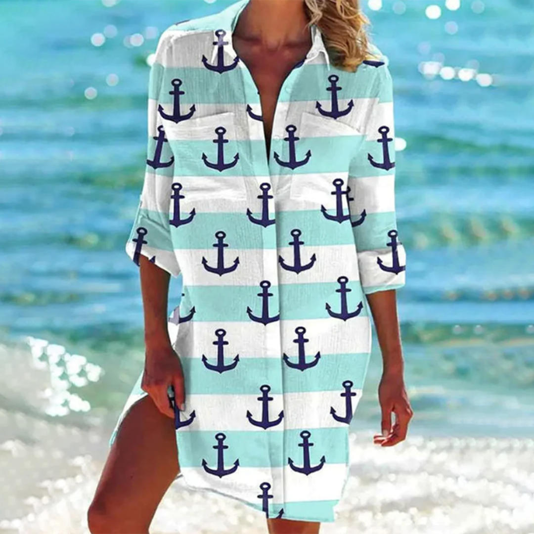 Kvinders Sommer Skjorte A-Linje Design