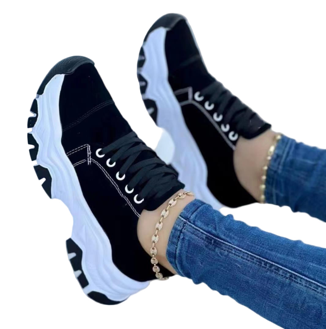 Kvinders Sportssneakers med Platform
