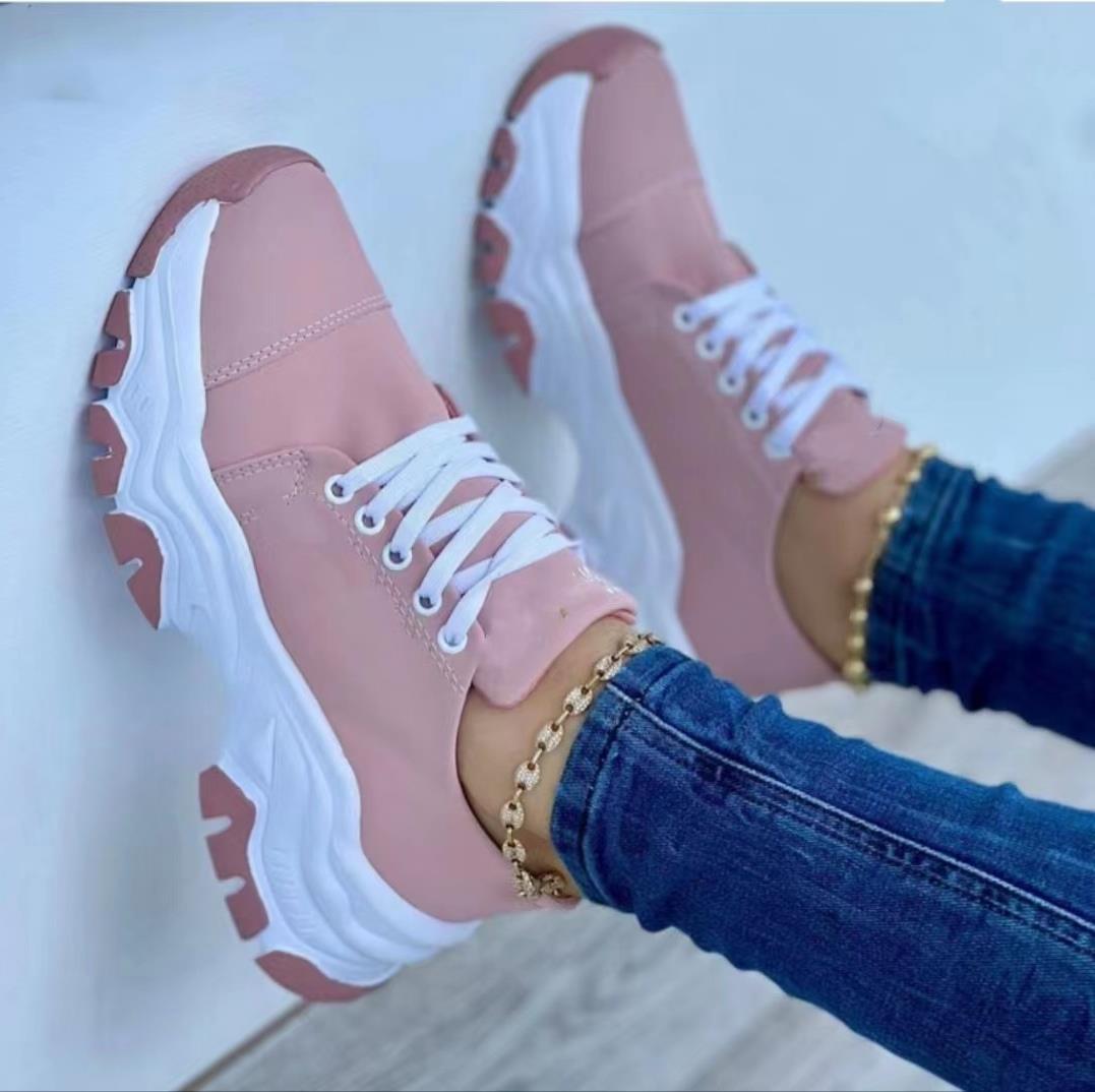Kvinders Sportssneakers med Platform