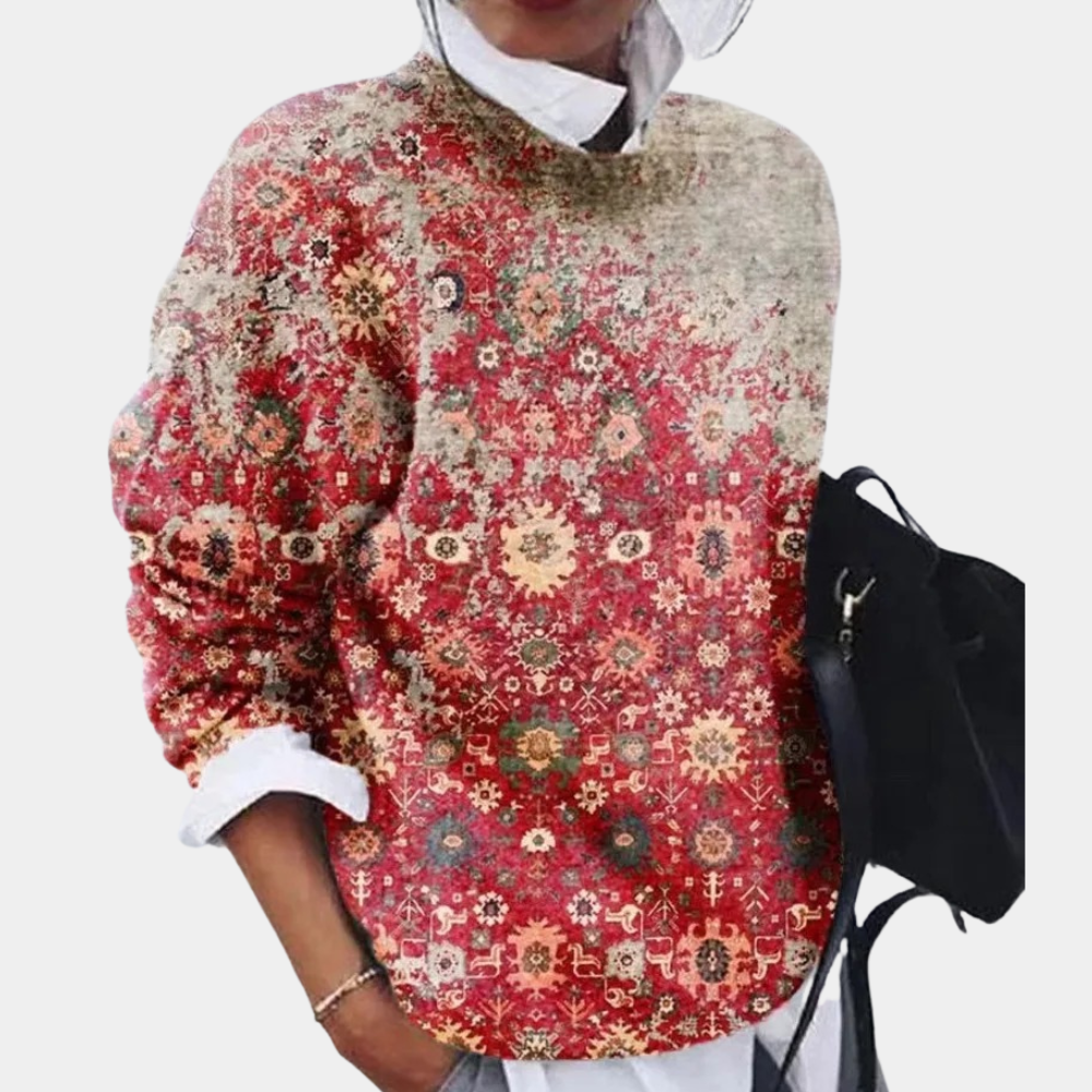 Kvinders Sweater Tidløst Design Komfortabel Pasform