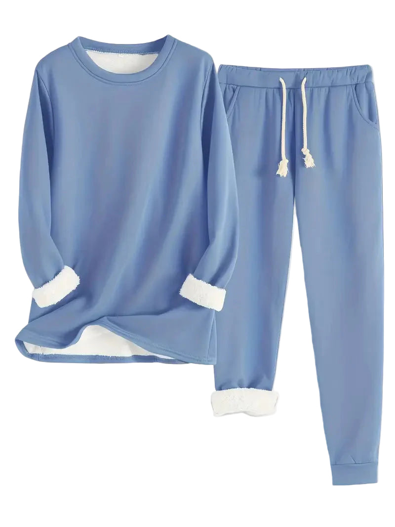 Kvinders Todelte Loungewear Sæt Afslappet Stil