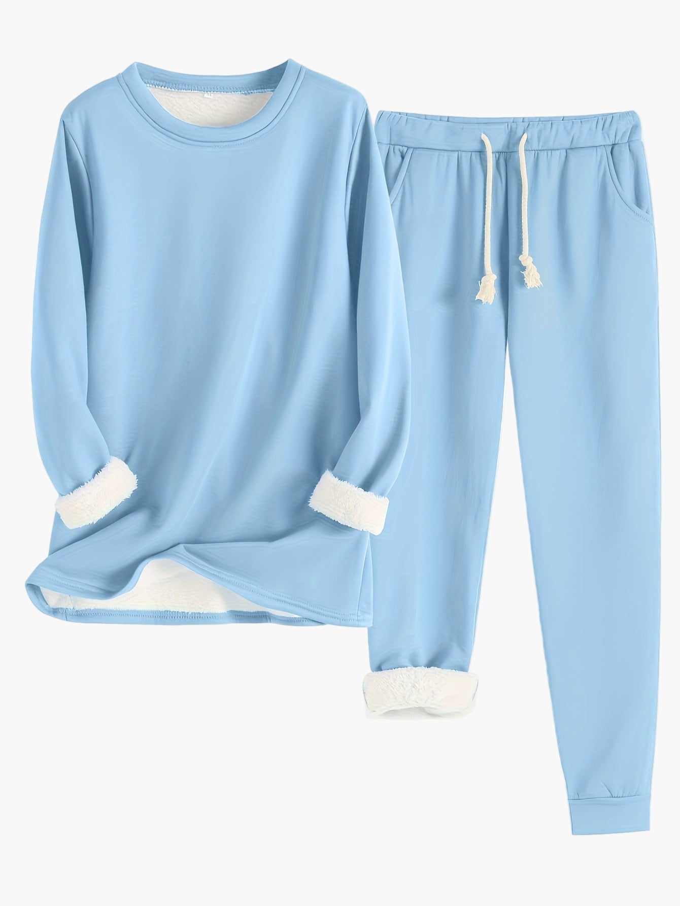 Kvinders Todelte Loungewear Sæt Afslappet Stil