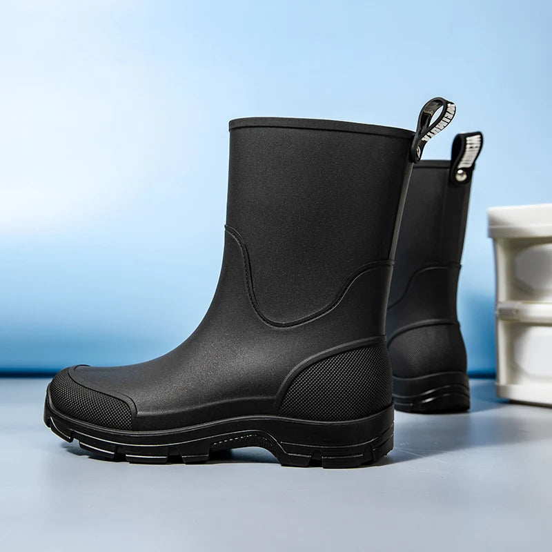 Kvinders Vandtætte Støvler Mid-Calf med Non-Slip Såler