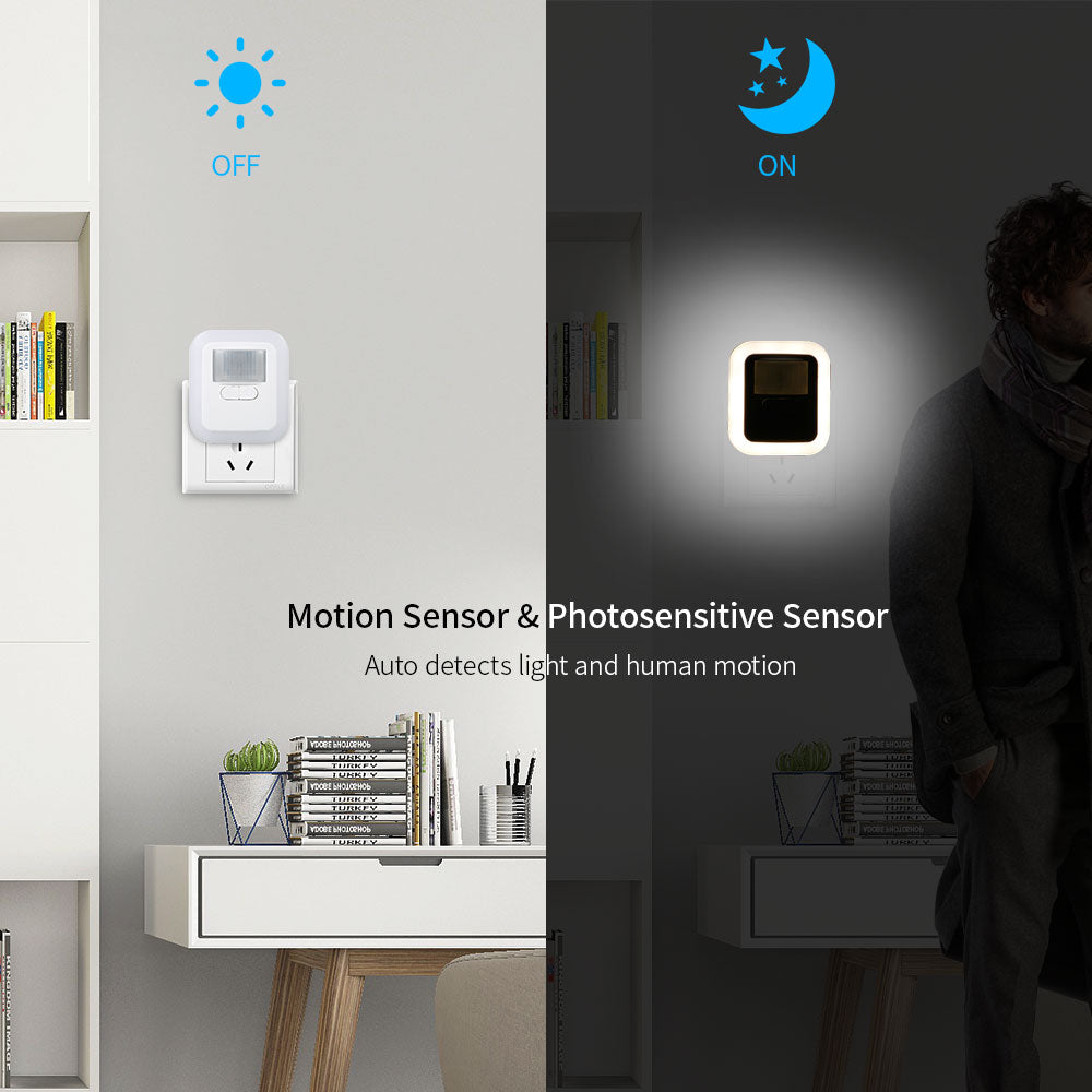 LED Natlys med Bevægelsesdetektion