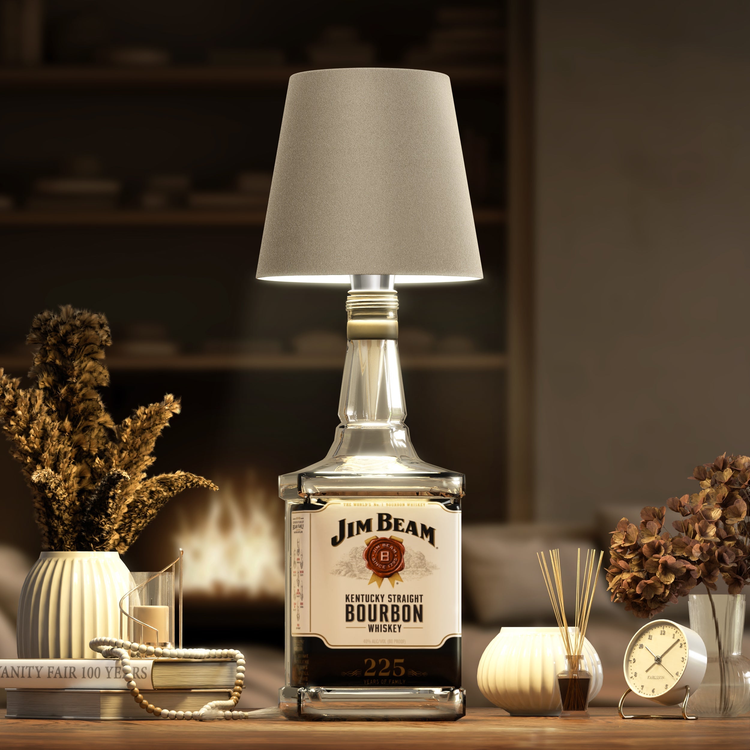 BottleLamp | Dine yndlingsflasker bliver betagende lamper