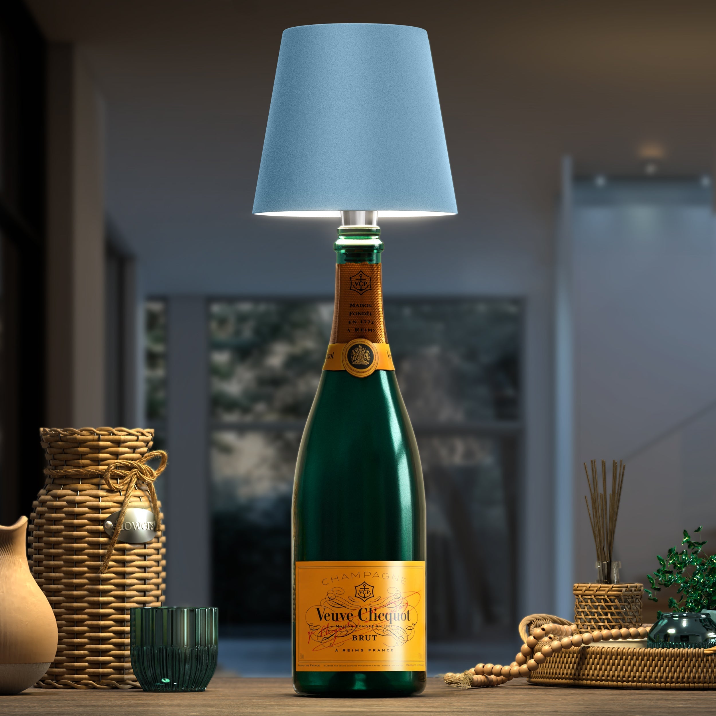 BottleLamp | Dine yndlingsflasker bliver betagende lamper