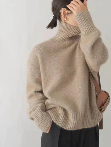 Amaya | Luksus Cashmere Turtleneck Sweater