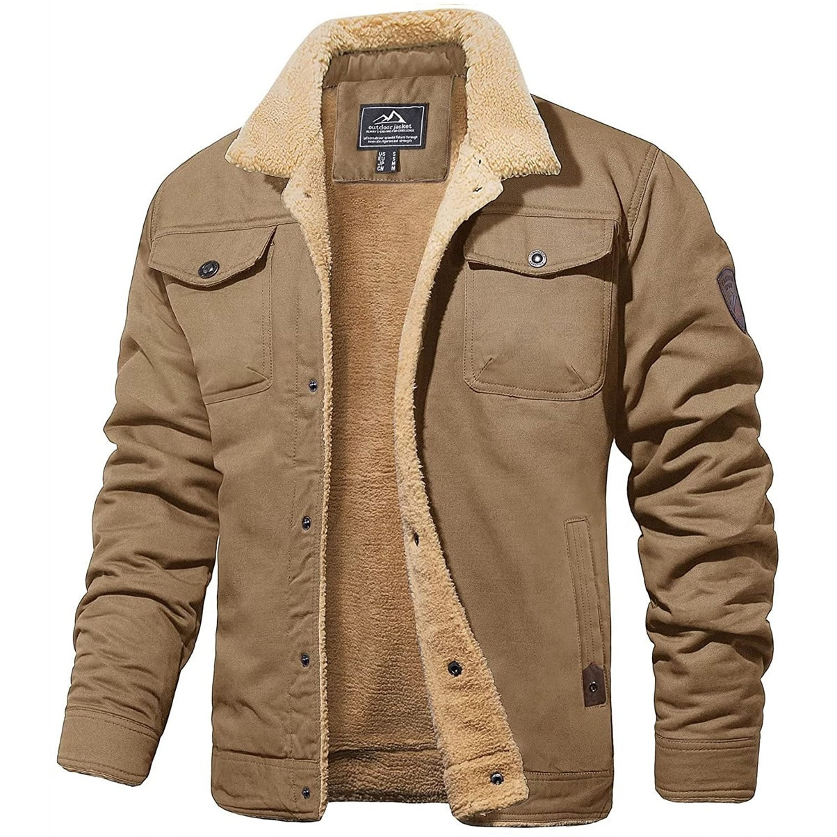 Cholo Bomberjakke til Mænd – Vintage Aviator Stil Jakke med Varm & Elegant For